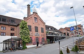 Tidligere Lillehammer bryggeri i Elvegata