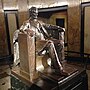 Thumbnail for File:Lincoln's Tomb, interior, Springfield, IL (sculpture of Lincoln).jpg