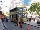 Ônibus panorâmico da Linha do Turismo em Curitiba.