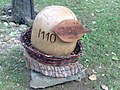 Fából faragott híres-neves M10-es milotai dió