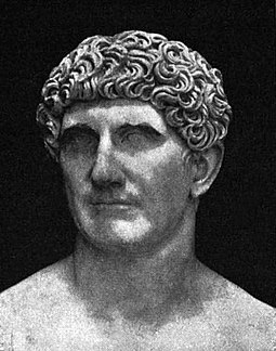 Bust of Mark Antony made during the Flavian dynasty (69-96 AD) M Antonius.jpg