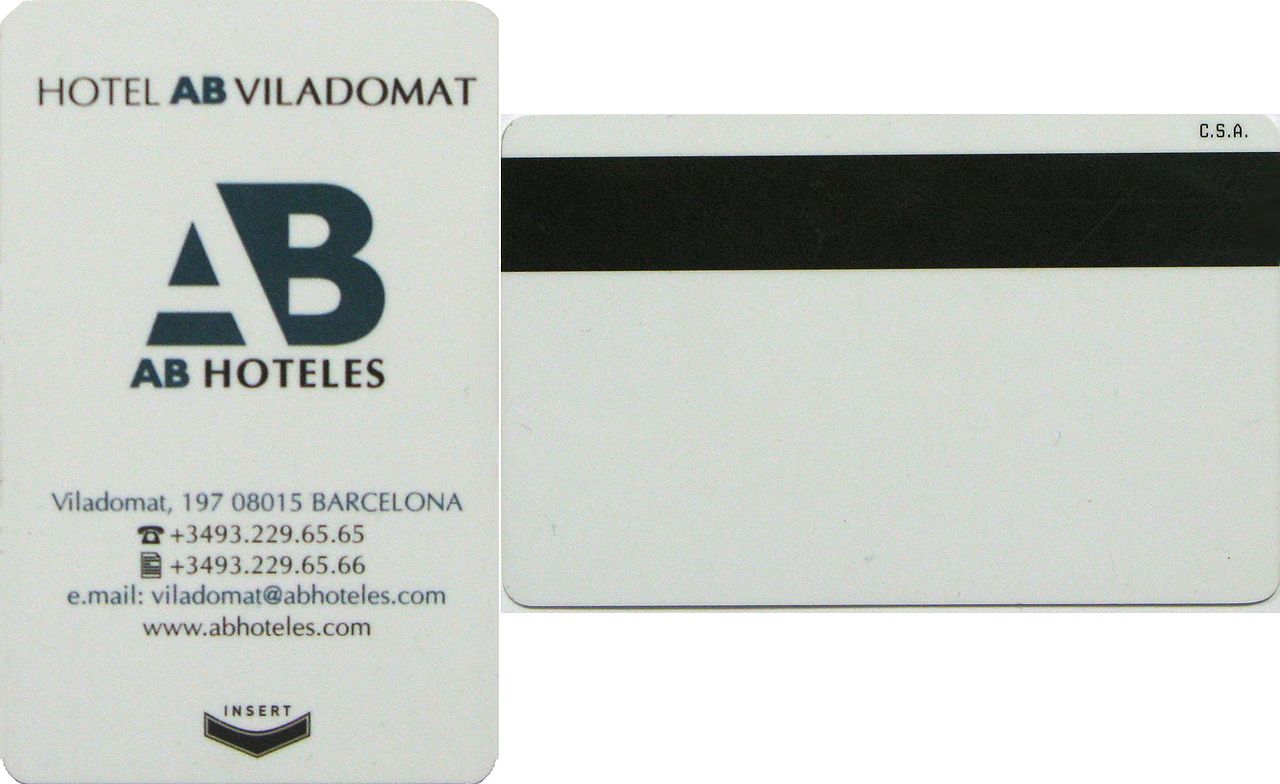 Keycard lock - Wikiwand For Hotel Key Card Template