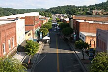 (2007) Main Street. National Register of Historic Places. Galax, Virginia Main St Galax Va.JPG