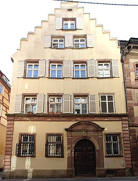 Illustrasjonsbilde av artikkelen House at 7, rue de l'Épine i Strasbourg