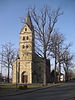 Außenansicht der Kirche St. Antonius in Mantinghausen