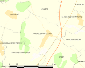 Abbeville-Saint-Lucien: Comuña del departamentu d'Oise, Francia