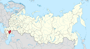 Map of Russia - Kalmykia (Crimea disputed).svg