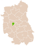 Location of the city of Lublin in Lublin