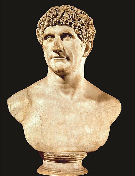 File:Marble bust of Mark Antony (Vatican Museums).jpg