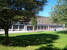 The Marlowe Building, formerly the Physics Department and now (as of February 2024) home to Faculty Offices, the School of Architecture and the School of Anthropology and Conservation. Marlowe Building - UKC.JPG