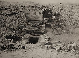 Southeast corner of the Mastaba of Kaninisut Mastaba-Kaninisut-1.JPG