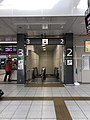 松本駅２、３番線入り口