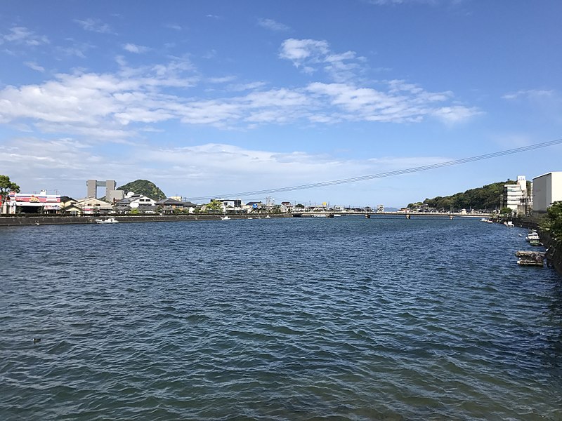 File:Matsumotogawa River from Hagibashi Bridge 5.jpg