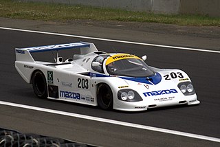 Mazda 757 Prototype racing car