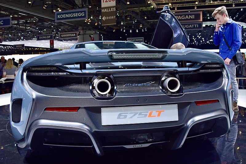 File:McLaren 675 LT(Long Tail) at Geneva 2015 (Ank Kumar) 01.jpg