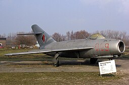 DDR:n ilmavoimien MiG-17 AS