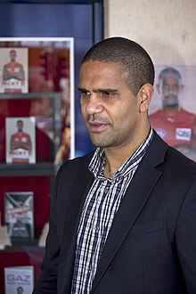 Michael O'Loughlin at Collins Booksellers for an autographing session in Wagga Wagga.jpg