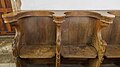 * Nomination Misericord stalls with seats lowered. Church of St Peter and St Paul. --Colin 12:15, 8 October 2019 (UTC) * Promotion  Support Good quality. --Steindy 18:56, 8 October 2019 (UTC)