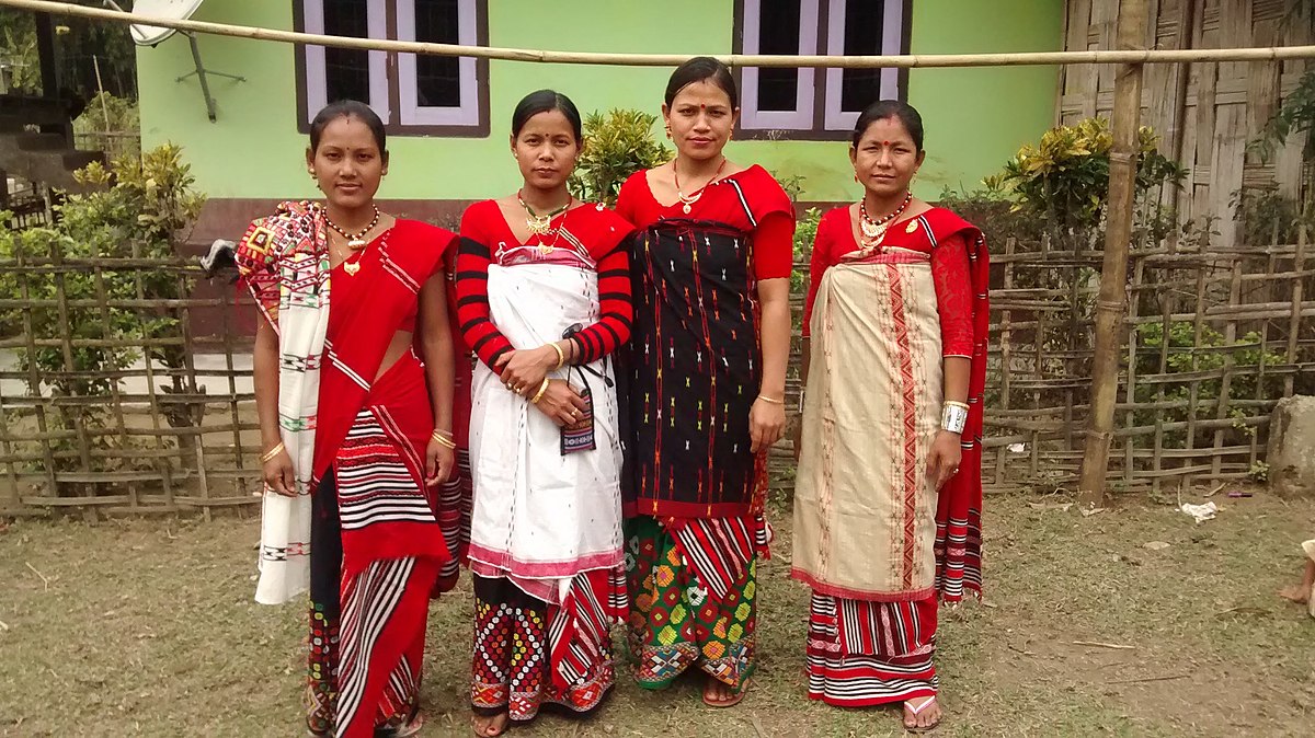 1200px Mising women in traditional dress