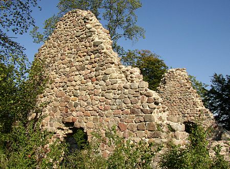 Moltzow church ruin