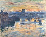 Monet - Hafen von Dieppe-Abend.jpg