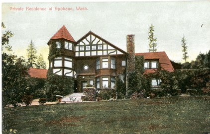 Moore-Turner House between 1910 and 1915, demolished 1940