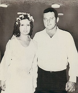 Моше Вайнберг с женой Мириам (Мими), 1971 год