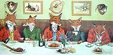 Mr Fox's Hunt Breakfast on Xmas Day, December 1897 Mr Fox's Hunt Breakfast on Xmas Day.jpeg