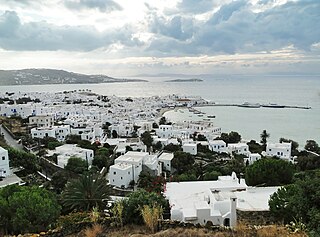 Mykonos Island and Municipality in South Aegean, Greece