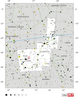 NGC 6334 Emission nebula in the constellation Scorpius