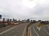 The '''Kensington Expressway''' approaches its western terminus in downtown Buffalo.