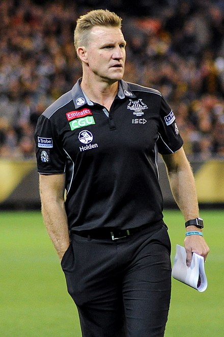 Nathan Buckley caused controversy when he rejected being zone drafted by Brisbane seeking instead to play with Collingwood