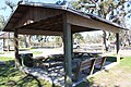 Picnic tables and shelter
