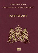 Nizozemský cestovní pas