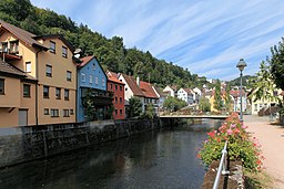 Neuenbürg - Stadtwiese + Hirschbrücke + Brunnenstraße 01 ies