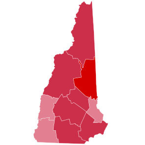 New Hampshire Presidential Election Results 1988.svg