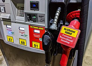 No Ethanol Added - Premium Recreational Gasoline - 91 Octane Gas (46484945855).jpg
