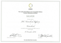 LBMA Certificate, Silver