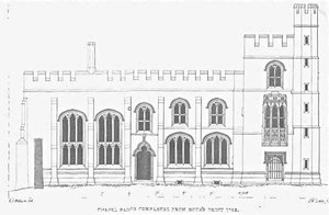 Old Bishop's Palace Lincoln as reconstructed by Willson from the Buck Panorama (below) Old Bishop's Palace Lincoln.png