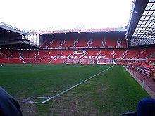 Old Trafford in Manchester hosted the World Cup final Old Trafford.jpg