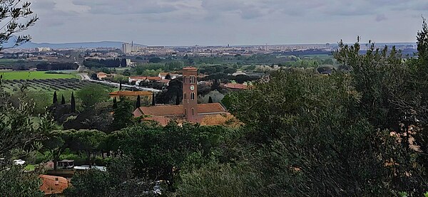 View of Grosseto from Roselle