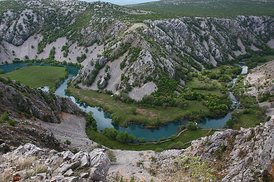 Krupa River in Velebit Nature Park Photograph: Dijana Župan