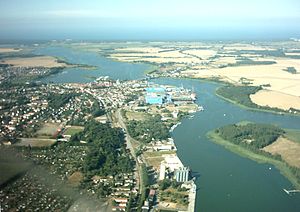 The Peenestrom near Wolgast