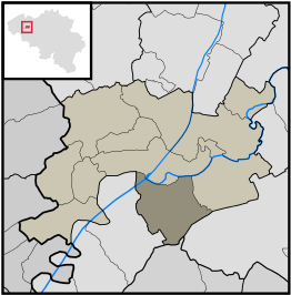 Kaart van Petegem-aan-de-Leie