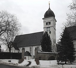 Kirche St. Georg in Pfaffroda, Erzgebirgskreis, Deutschland