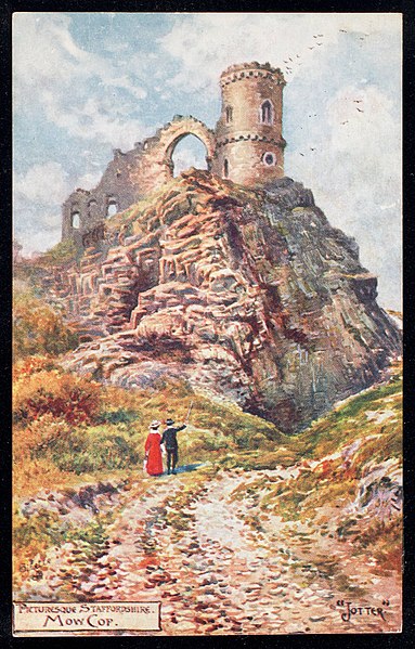 File:Picturesque Staffordshire. Mow Cop. (NBY 443895).jpg