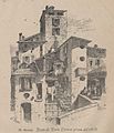La Porta Ticinese prima del 1859. Illustrazione di S. Mazza, 1886