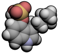 מולקולת פסילוציבין בתלת מימד