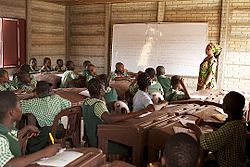 Students at a public school in Kwara State Pupils at a public elementary school in Kwara State.jpg