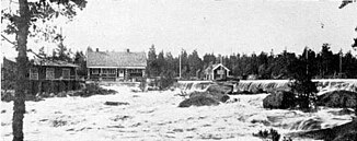 Alsterån near Fröseke in 1925